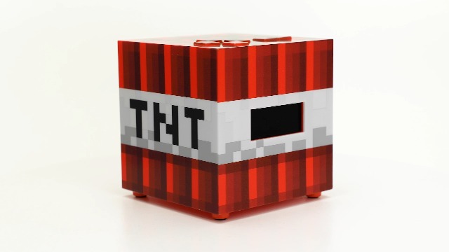 Paladone Minecraft TNT Alarm Clock | Officially Licensed
